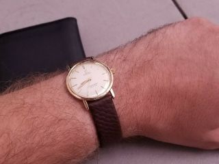 Omega Seamaster Deville 1960s Vintage Wrist Watch - Gold Filled - Swiss Made