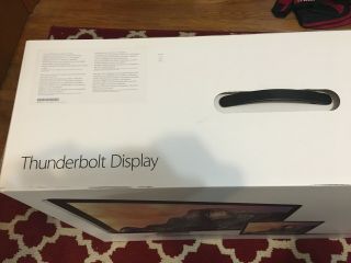 RARE Apple Thunderbolt Display A1407 27 inch LCD Monitor VG 2