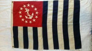 Vintage United States Power Squadron Ensign Flag 2x3
