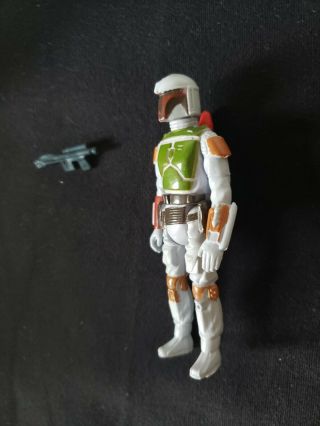 VINTAGE STAR WARS 1979 TRI LOGO VARIANT BOBA FETT w/ weapon 3