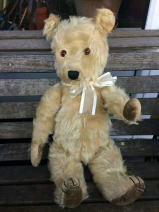 Charming Antique Vintage Large Teddy Bear