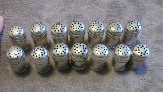 SET OF 14 MATCHING GORHAM Sterling Silver A3133 Salt Pepper SHAKERS S MONO 108.  9 5