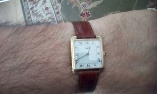 Vintage Unisex Longines Watch Solid Silver Gold Plated H.  W.  Mech.  Very Good W.  Con