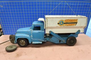 Vintage Antique Buddy L Hydraulic Dump Truck 6
