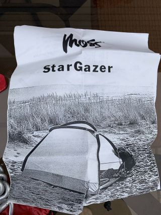Moss Vintage STARGAZER 2 Person Tent - 4 Season Expedition Backpacking Rare USA 9