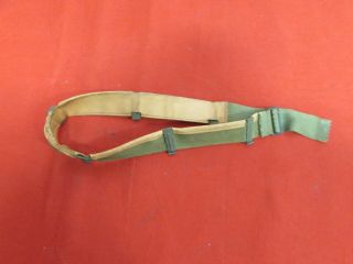 WWII US Army M - 1 liner 1945 dated and marked leather sweat band. 3