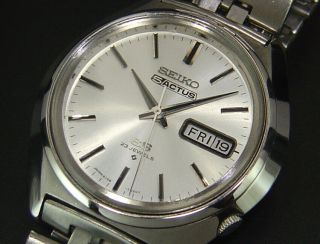 Seiko 5 Actus 1973 Vintage Automatic Mens Watch Uhr 6106 From Japan