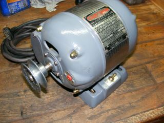 Vintage Electric Motor " Craftsman 1/2 Hp.  Capacitor Motor " Sears,  Roebuck Co.
