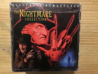 Nightmare On Elm Street VHS Box Set Some Vintage Horror Freddy Krueger 6