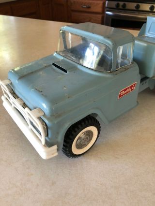 Vintage Pressed Steel Buddy L Toy Truck Blue