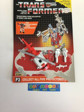 Blades 100 Complete 1986 Vintage Hasbro G1 Transformers