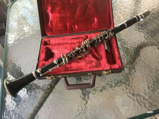 VINTAGE EVETTE BUFFET CRAMPON MASTER MODEL CLARINET WITH CASE 4