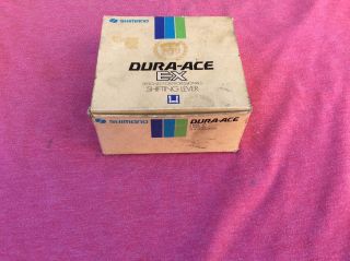 Dura Ace Shifters Ex Shimano 7200 Down Tube Clamp On Vintage Bicycle Nos