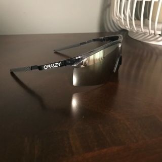 Early 90’s Vintage Oakley M Frame Smoke Frame With Silver Mirror Lens