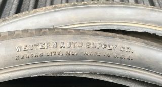 Vintage Western Flyer 26 x 2.  125 Balloon Tires Auto Supply Bicycle 26  Cruiser 5
