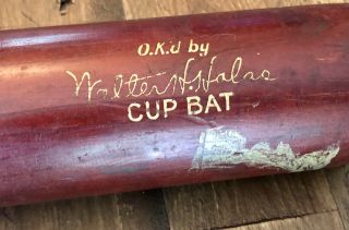 Rare Batrite Cup Bat Walter Halas Drexel University Philadelphia IL Minor League 3