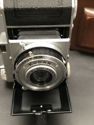 Vintage Kodak Retina 35mm Camera w/ Ektar 50mm f3.  5 Lens W/Leather Case 7