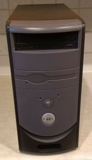Dell 2400 Windows 98 Se Computer Pentium 4 2.  8ghz 512mb Ram 40gb Win98 - Vintage