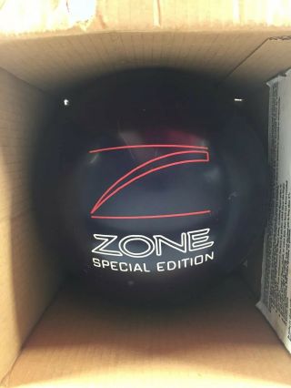 15 Lb Brunswick Late 90’s Vtg Danger Zone Special Edition Red Alert Bowling Ball 5
