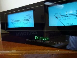 McIntosh MPM4000 power output Meter very Rare 7
