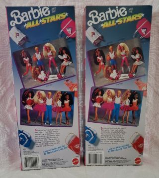 1989 Barbie and The All Stars & 1989 Midge and The All Stars NRFB 2