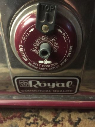 Vintage Royal Classic Commercial Quality Vacuum USA 7