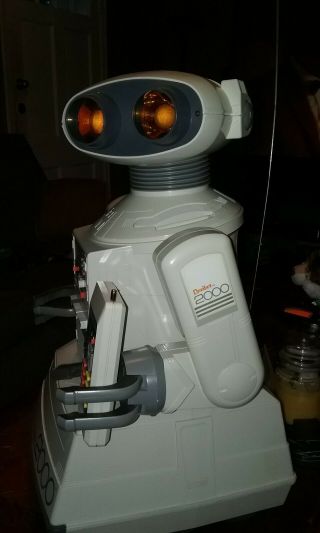 TOMY Omnibot 2000 Robot Vintage 1980’s Toy w/ Remote - READ 4