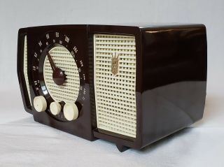 Vintage Zenith Y723R AM/FM Radio (1955) RESTORED TO PERFECTION 11