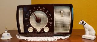 Vintage Zenith Y723r Am/fm Radio (1955) Restored To Perfection
