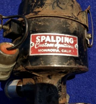 Early Spalding Inline 6 Distributor Gmc Jimmy Chevrolet Six Wayne Vtg Trog Scta