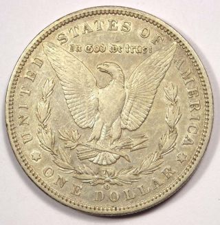 1893 - O Morgan Silver Dollar $1 - XF (EF) - Rare Key Date Coin 2