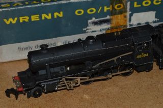 Vintage Hornby Dublo Lt25 8f 2 - 8 - 0 Locomotive 48094 2 Rail Oo Gauge