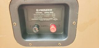Pioneer HPM 100 vintage speakers 12
