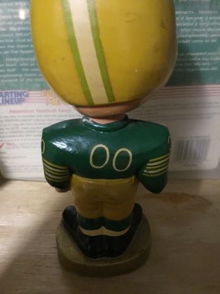 VINTAGE 1960 ' S GREEN BAY PACKERS BOBBLE HEAD 00.  MADE IN JAPAN J 3