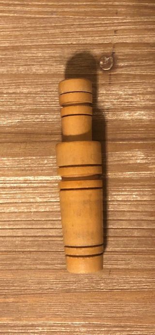 Vintage Cajun Duck Call Made In Lake Charles,  Louisiana 4