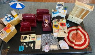 Sindy Doll Plus 1978 Vintage Sindy Doll Furniture & Accessories