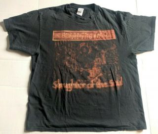 Vintage At The Gates Slaughter Of The Soul T - Shirt Size Xl -