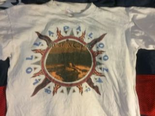 Lollapalooza 1993 Alice In Chains Tool Primus Rage Shirt L Vg Rare Vtg Htf