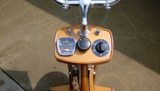 Vintage XR 7 Schwinn Exerciser Bike Vintage Copper Look With Book Holder 6