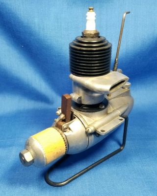 Vintage 1937 Syncro Ace 56 Model Spark Ignition CL/UC Engine 3