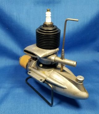 Vintage 1937 Syncro Ace 56 Model Spark Ignition CL/UC Engine 4