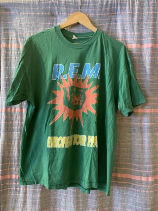 Rem Monster Vintage Tour T Shirt Crewneck Pullover 1995 1994