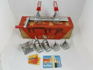 Vintage Zyliss Swiss Multi - Purpose 4 In 1 Vice Bench Clamp Woodworking Tool