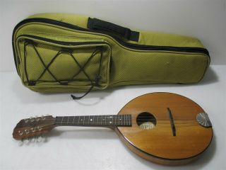 The Flatiron Mandolin Model No.  2k Sn 8012629 Vintage Flat Top W/ Tweed Case