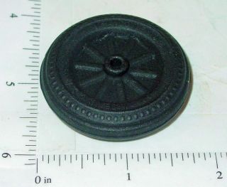 Wyandotte Black Rubber Simulated Spoke Wheel/tire Replacement Part Wyp - 010b - 1
