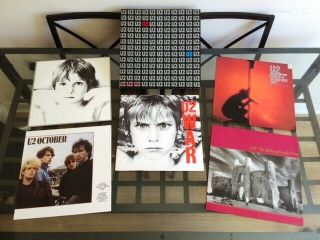 U2: Special Club Edition - Ultra Rare 1985 Swedish 5 X Lp Promo Vinyl Box Set