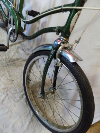 1971 SCHWINN FAIR LADY STINGRAY MUSCLE BIKE VINTAGE GREEN GIRLS BICYCLE LIL CHIK 7