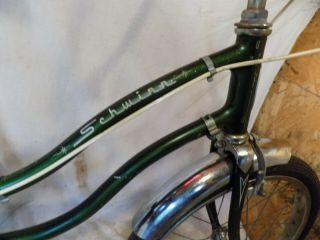 1971 SCHWINN FAIR LADY STINGRAY MUSCLE BIKE VINTAGE GREEN GIRLS BICYCLE LIL CHIK 8