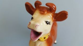 Vintage Elsie The Borden Milk Cow Full Body Ceramic Creamer 1950s