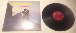 The Dells Oh,  What A Nite Vee Jay Lp 1010 Rare Doo Wop R&b Vg,  1st